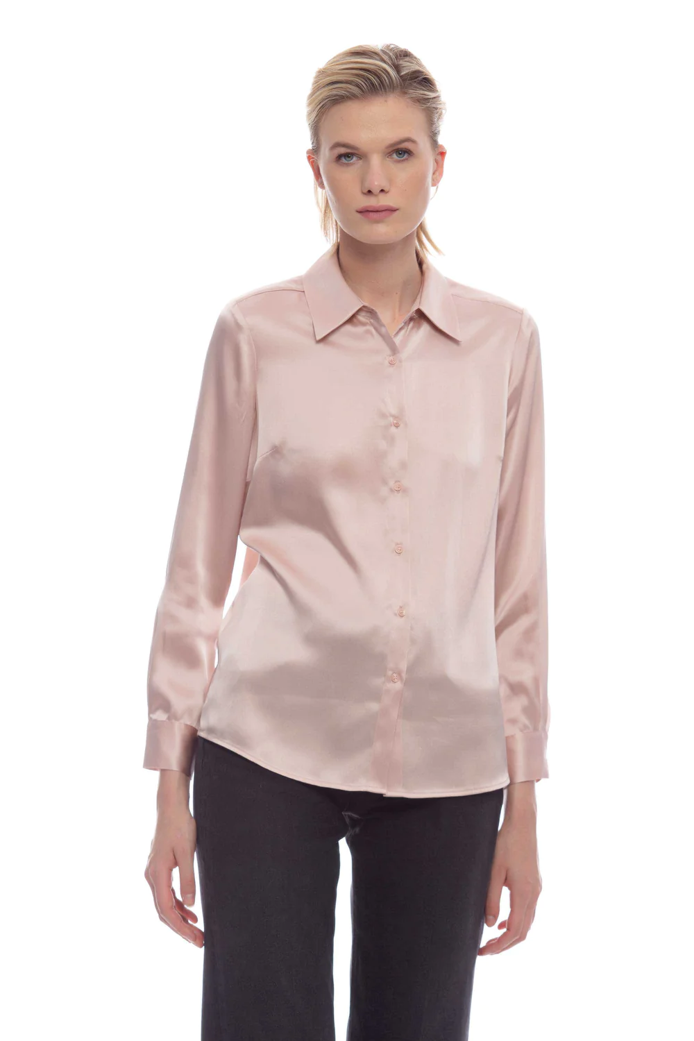 Camicia 2025 seta rosa
