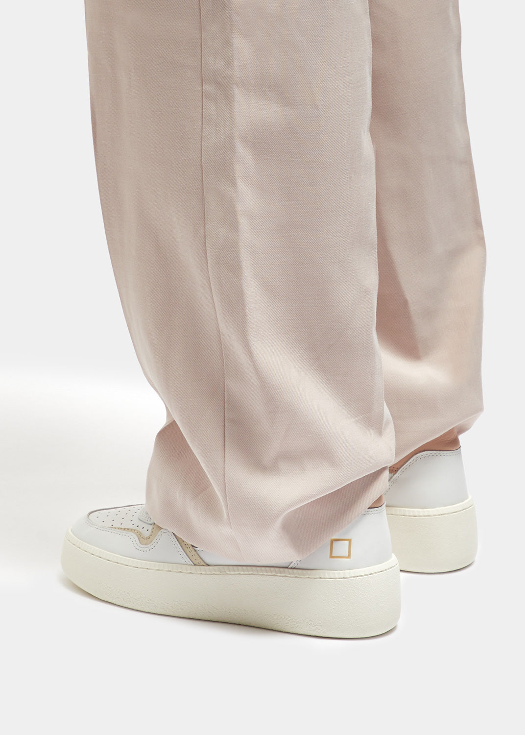 Sneaker in Pelle Step Calf / Bianco - Ideal Moda