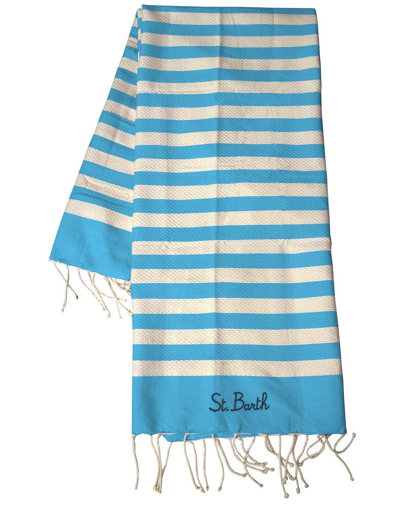 Missoni Home Telo da mare a righe - Blu