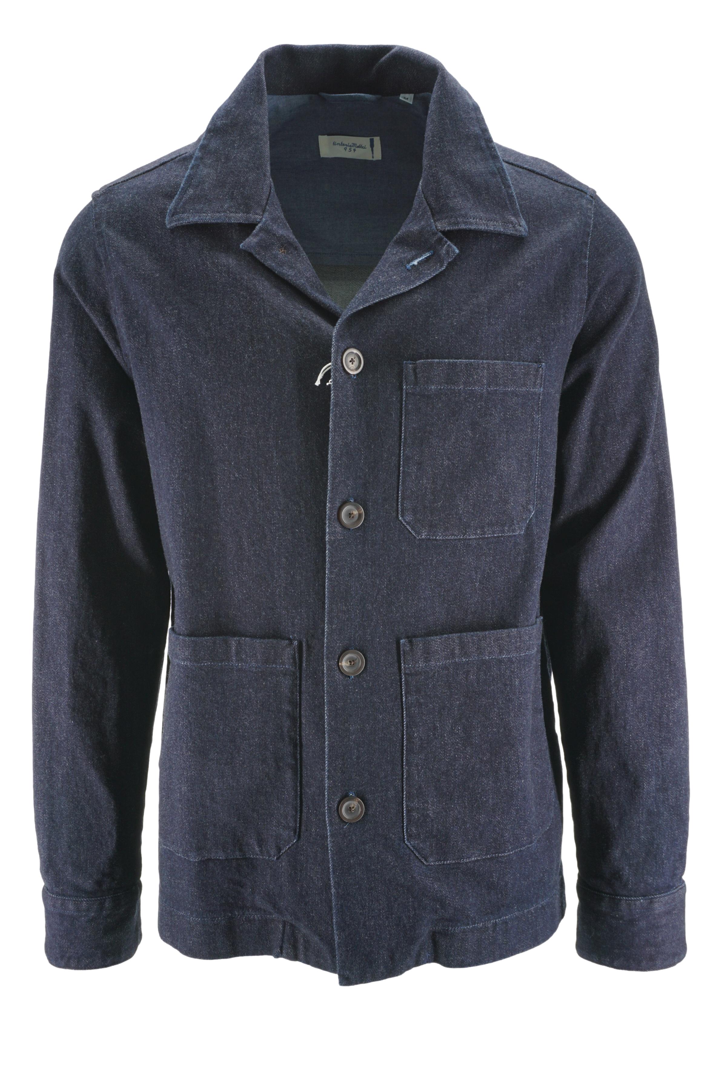 Overshirt in Denim Jeans - Main Image