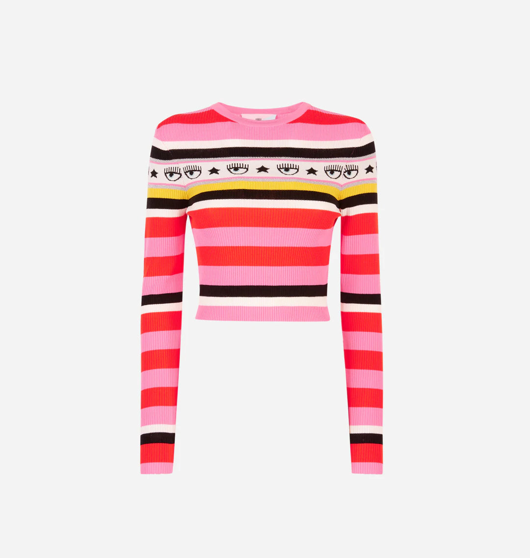 Maglia Chiara Ferragni con Logo Multicolor