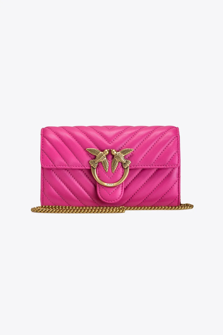Borsa Pinko Love Chevron / Fucsia