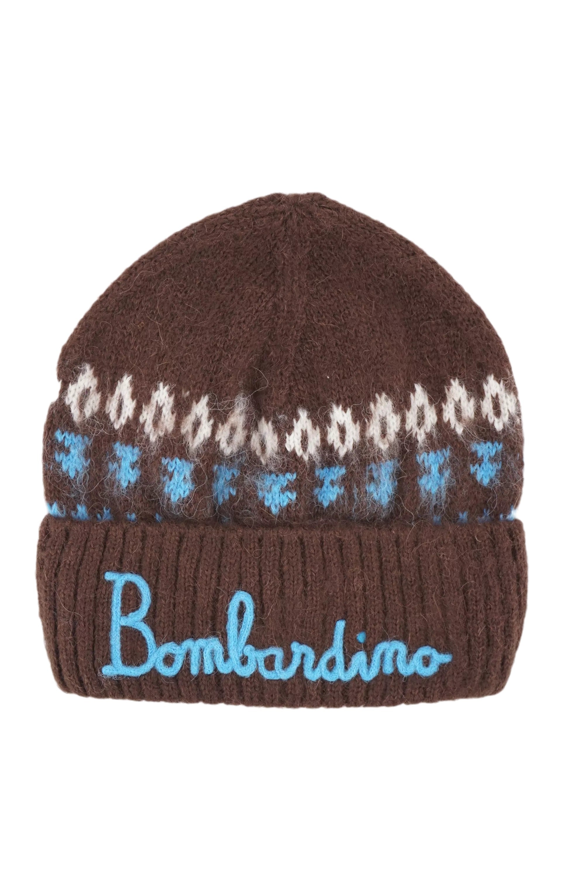 Cappello con Ricamo Mc2 Saint Barth Marrone