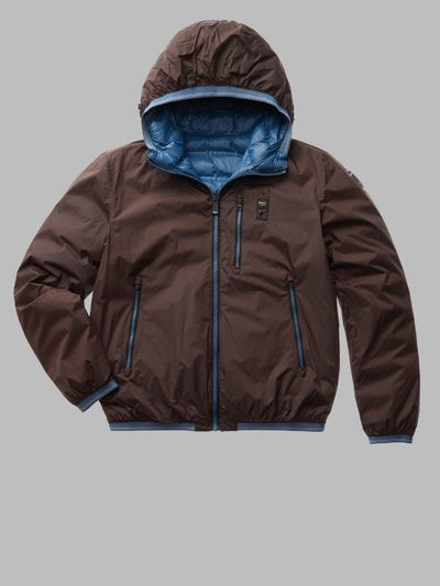 Blauer Giubbino Reversibile 25WBLKC06433 Termosaldato Donald
