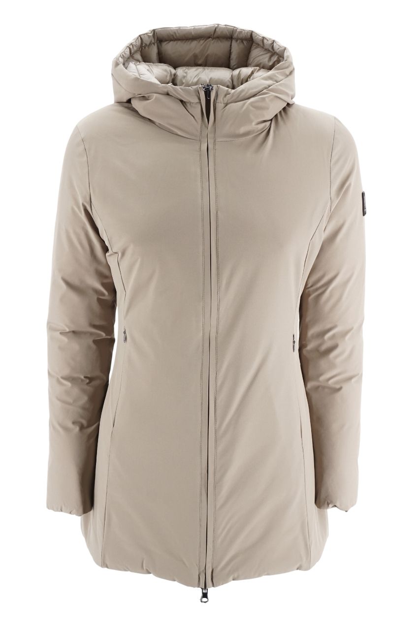 Giubbino Reversibile Lungo Refrigue Beige