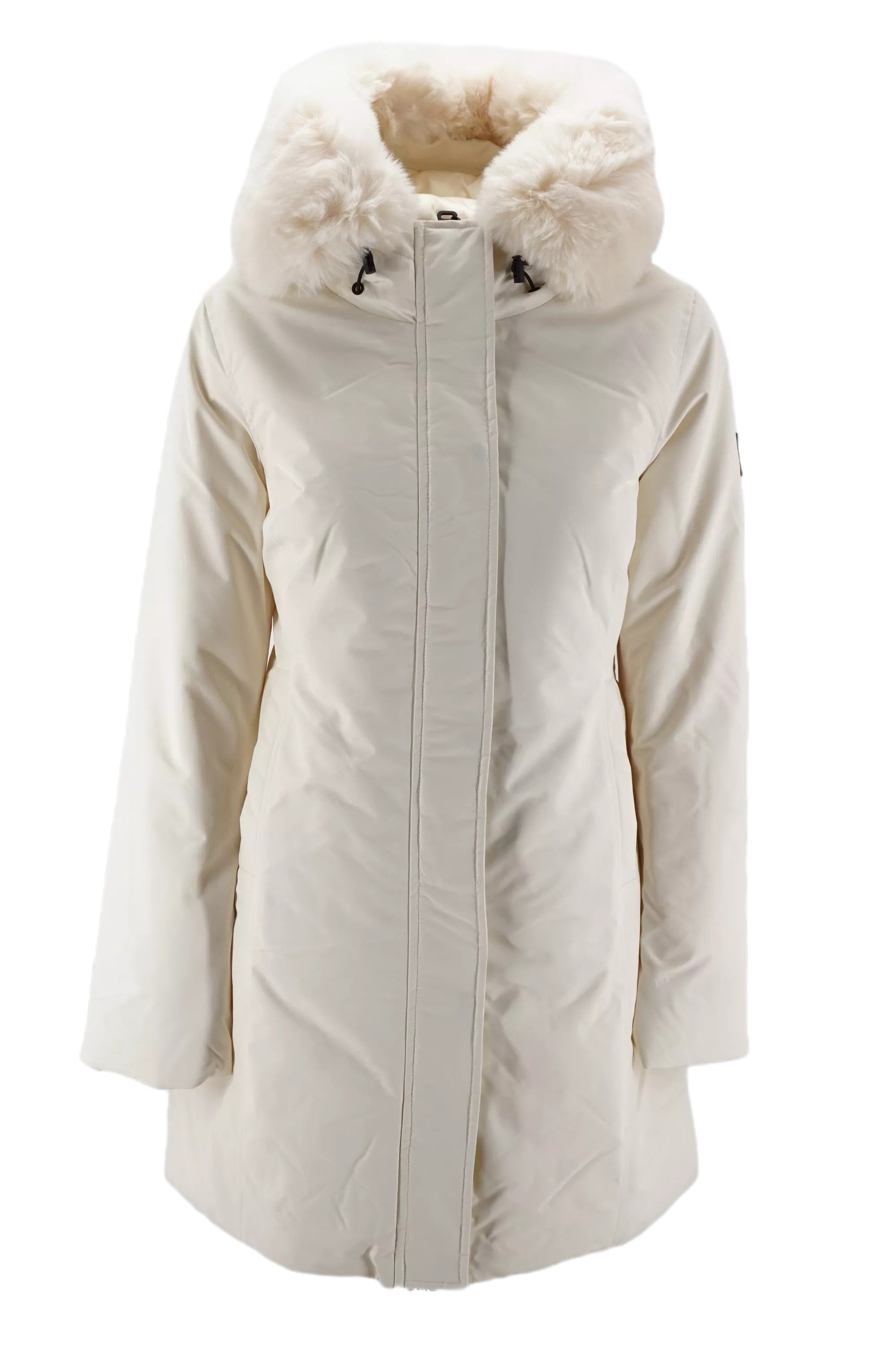 Piumino Corto Giubbotto Refrigue Bianco Piumini Bambina Con