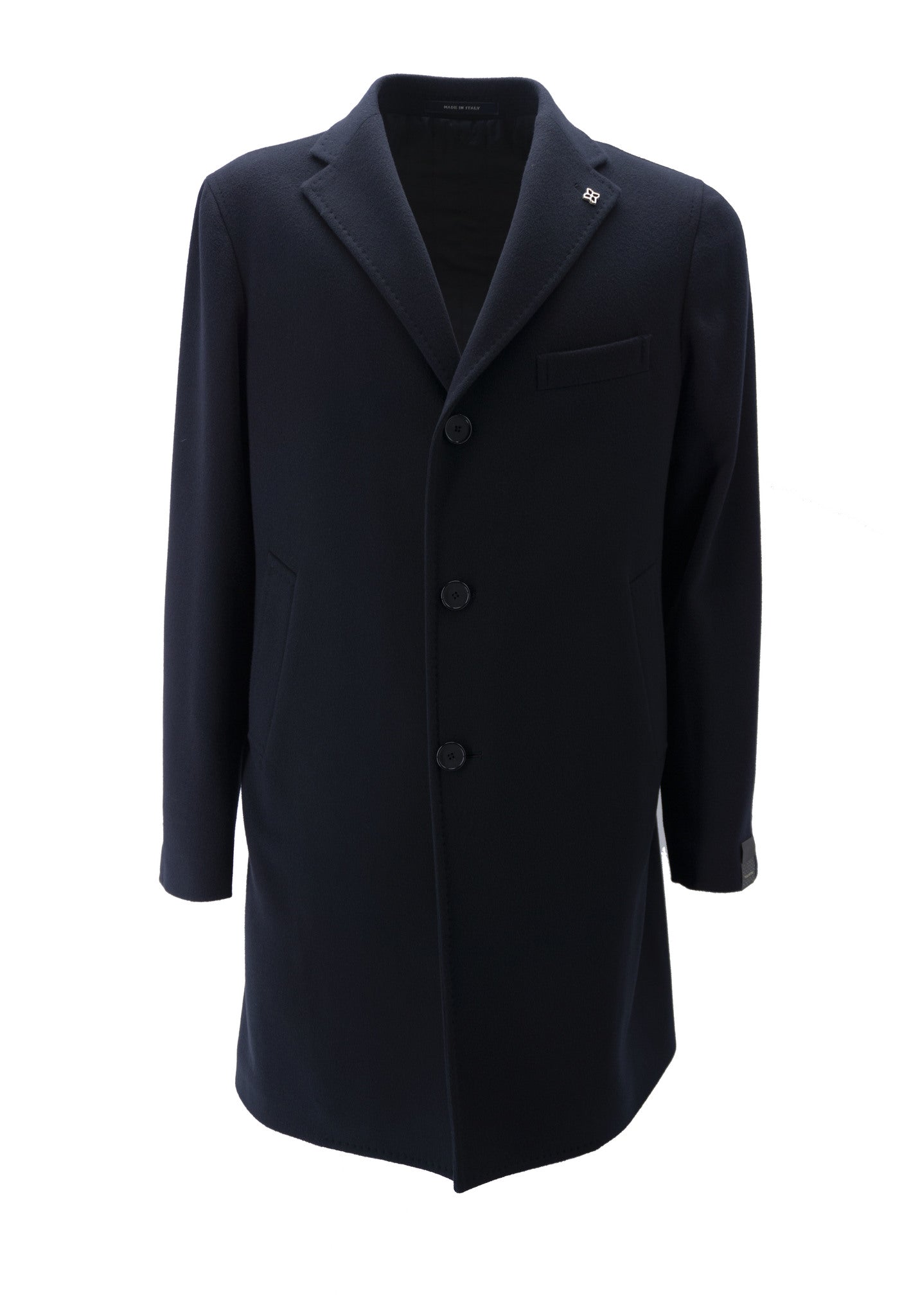 Cappotto Monopetto Blu - Main Image