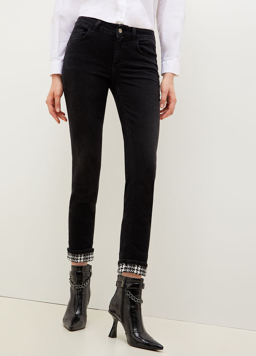 Jeans liu jo hotsell bottom up neri