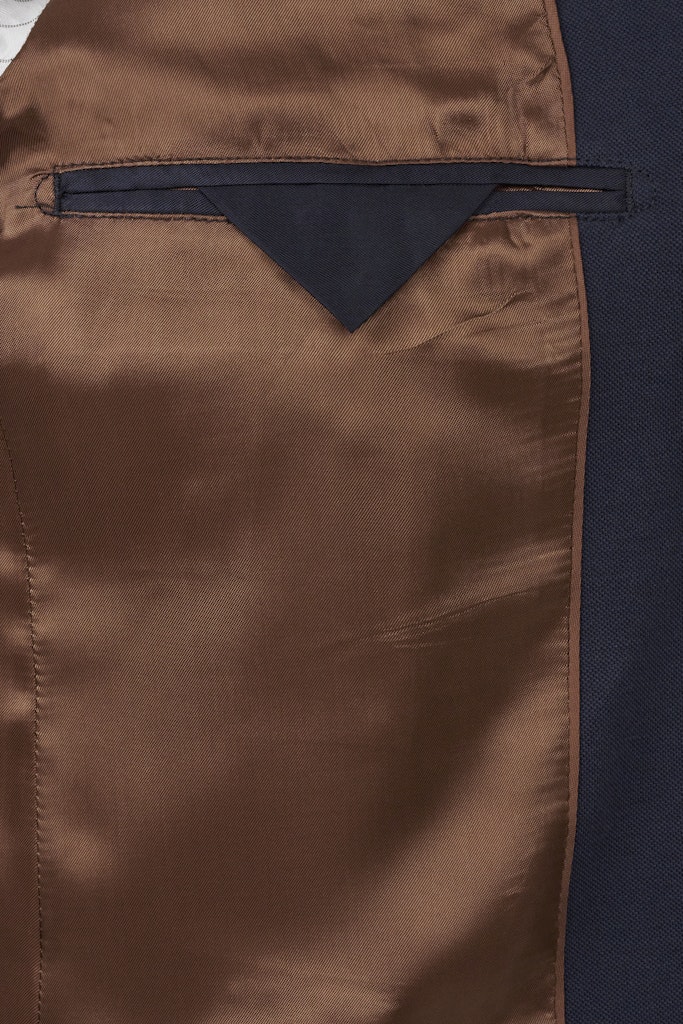 Giacca Regular Fit / Blu - Ideal Moda