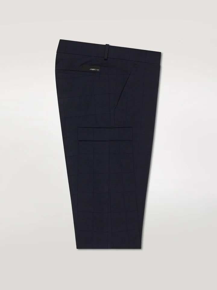 Pantalone Micro Chino / Blu - Ideal Moda