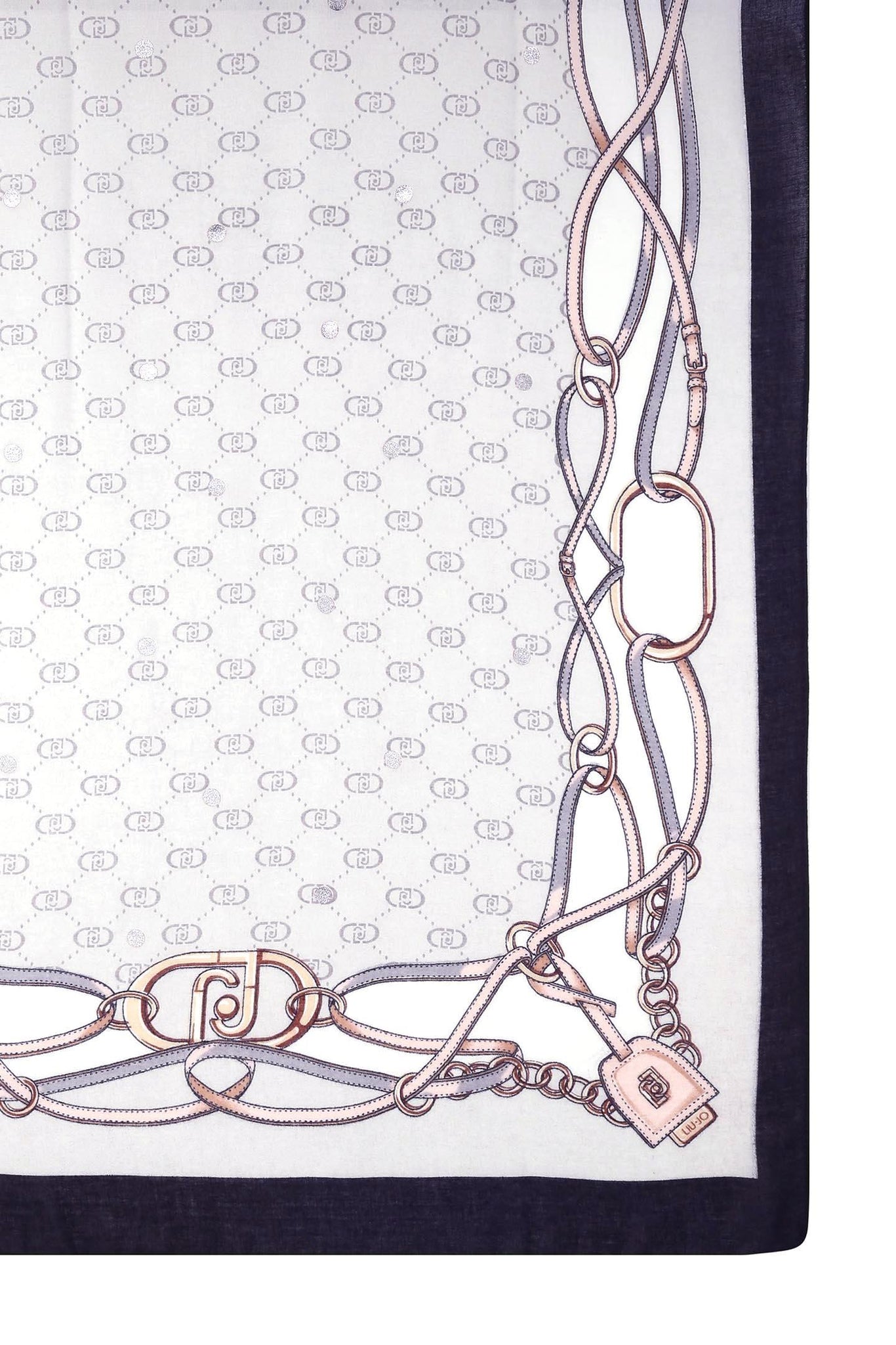 Stola con Logo / Grigio