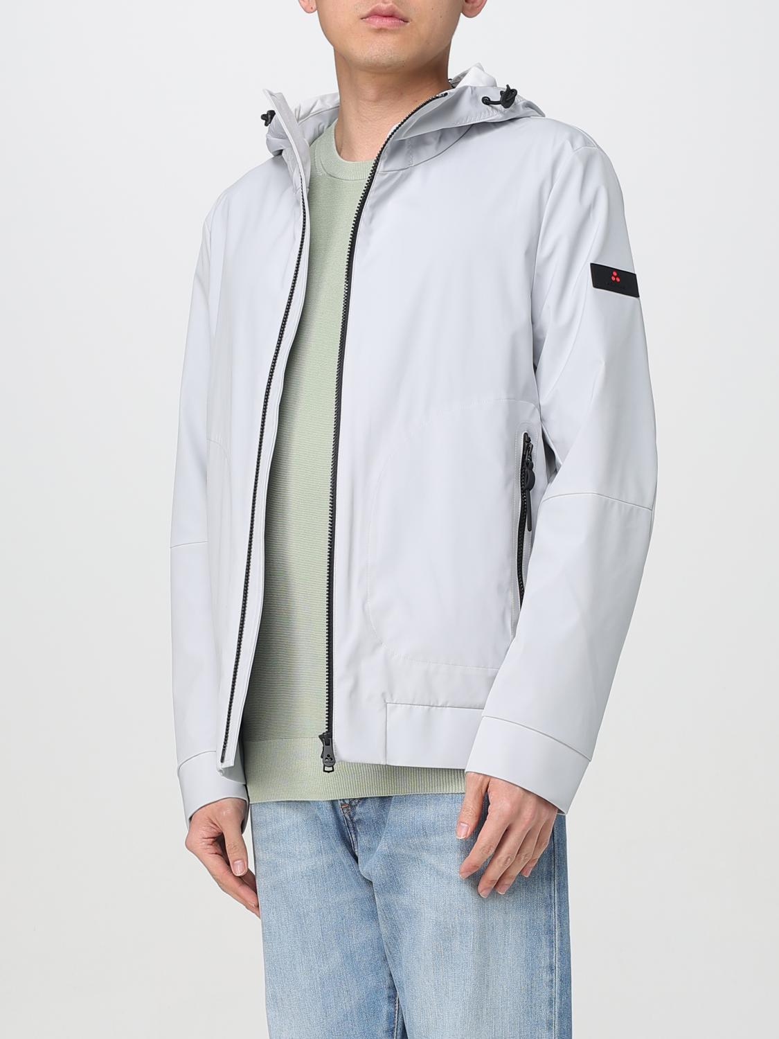 Giacca a Vento Corta con Cappuccio / Bianco - Ideal Moda