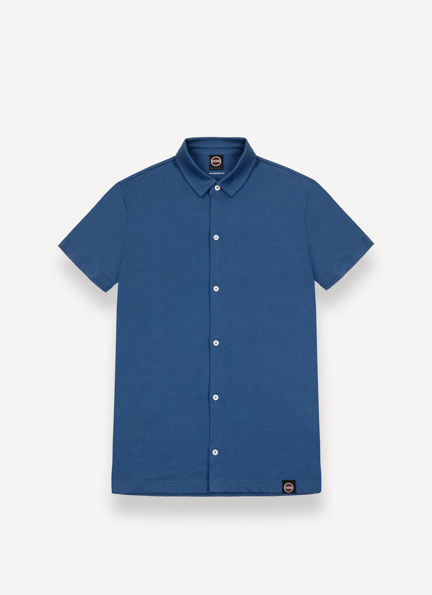 Camicia in Cotone Supima / Jeans - Ideal Moda
