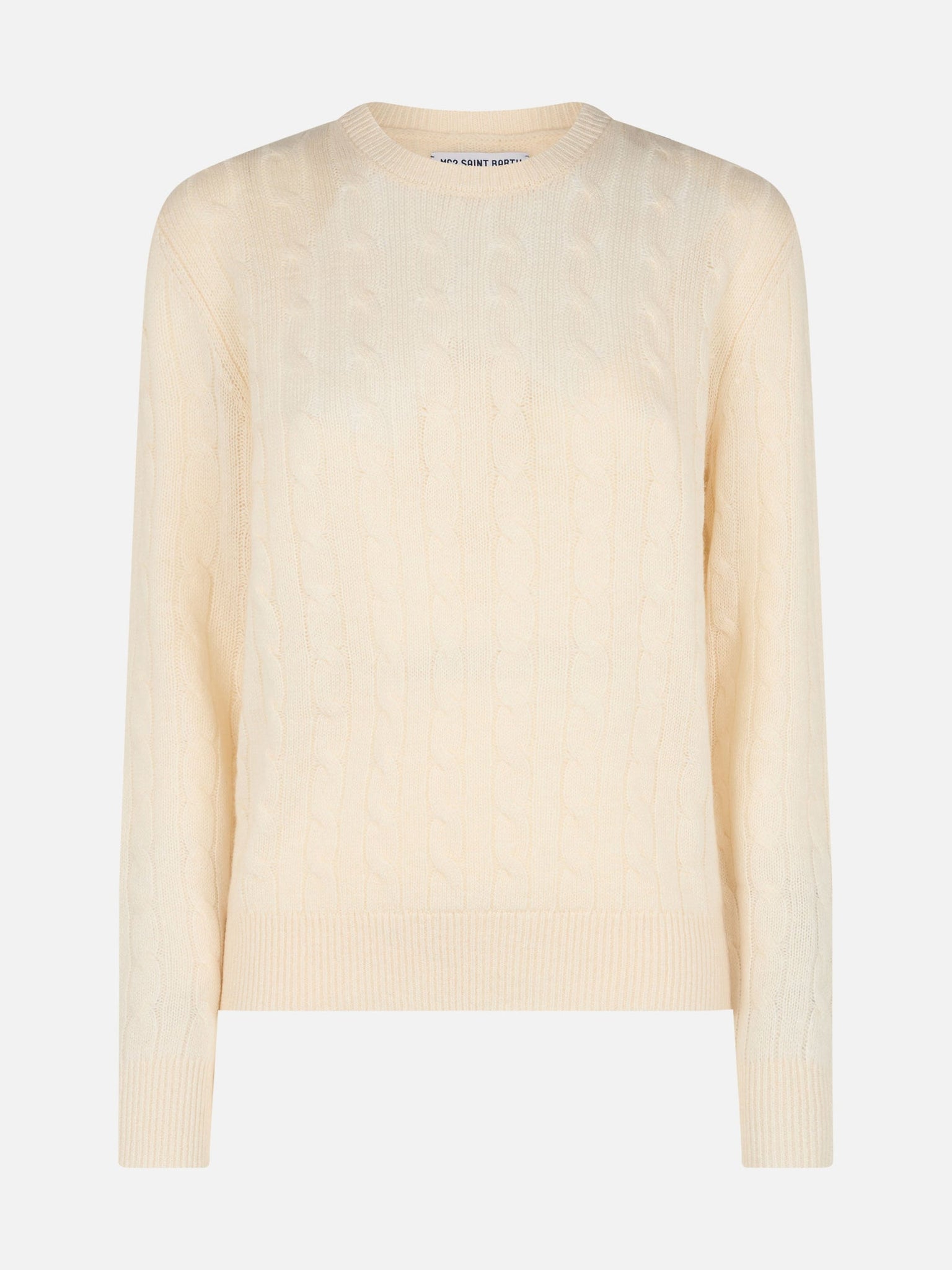 Maglione in Misto Cashmere / Bianco - Ideal Moda