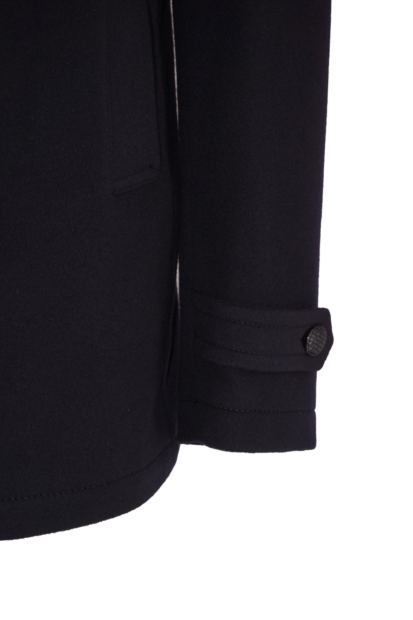 Giaccone Doppiopetto in Lana / Blu - Ideal Moda