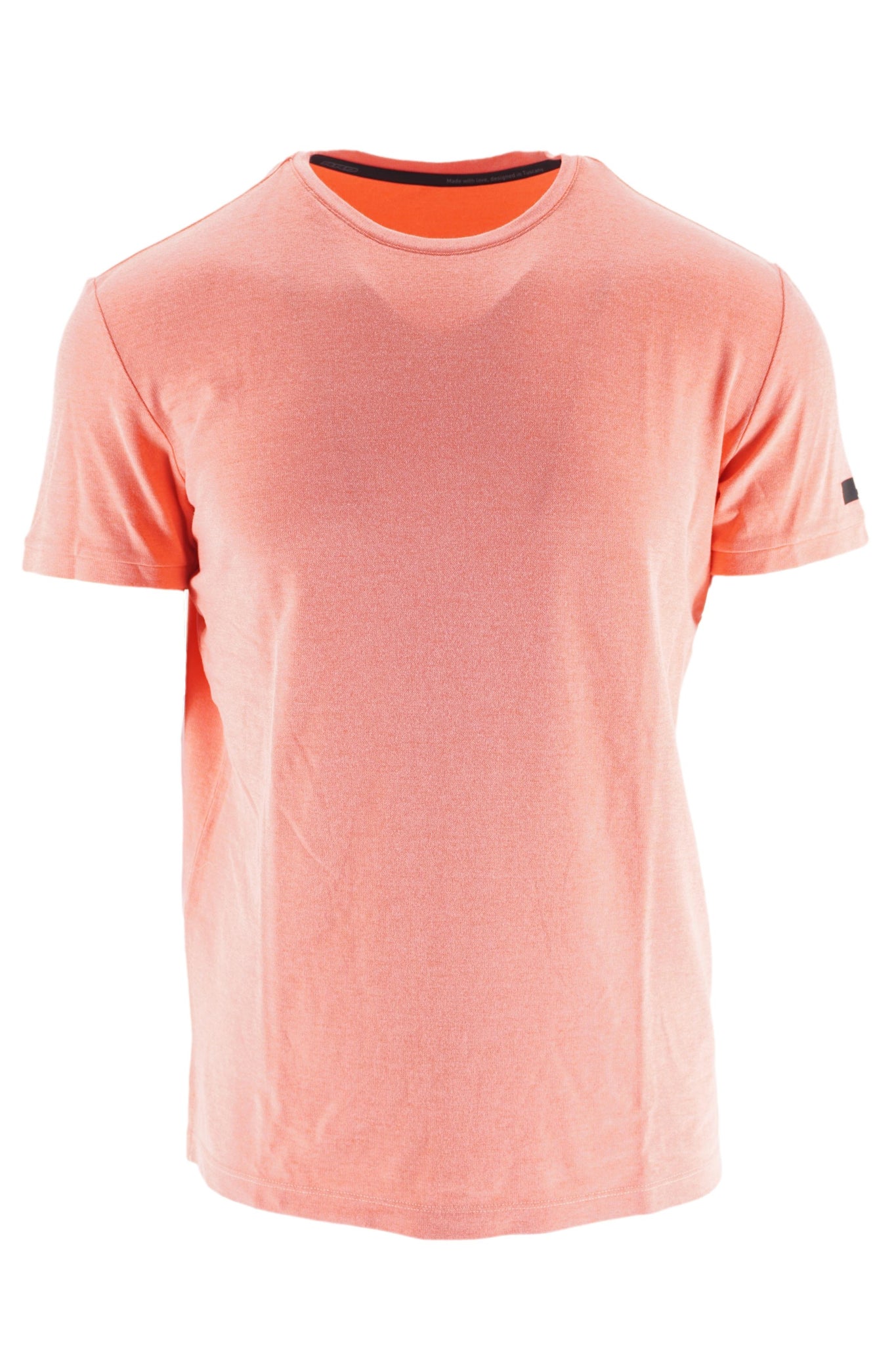 T-Shirt Macro Wash / Arancione - Ideal Moda