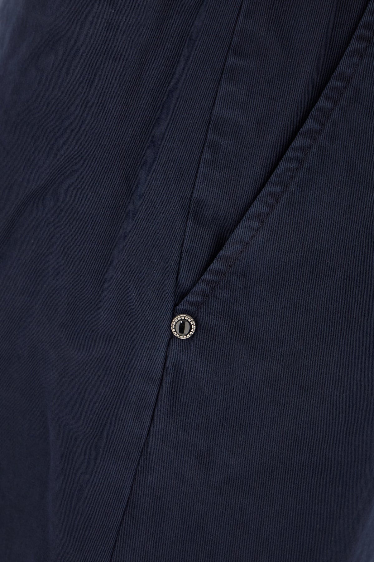 Pantalone Regular Fit con Coulisse / Blu - Ideal Moda
