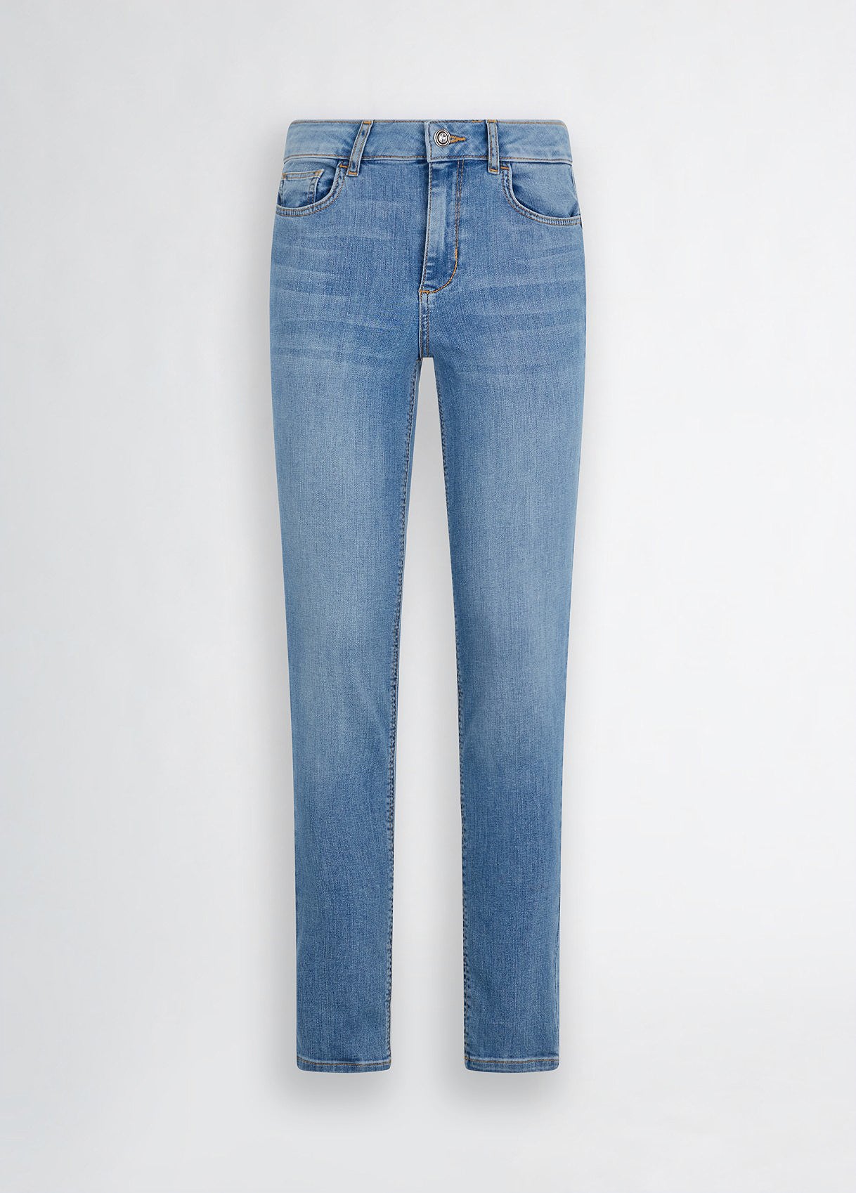 Jeans Skinny a Vita Alta / Jeans - Ideal Moda
