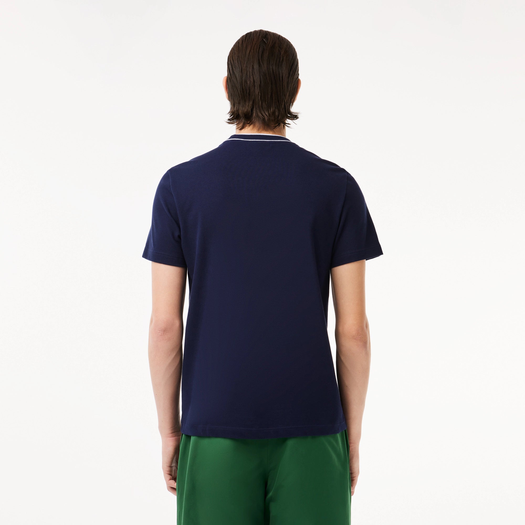 BOSS - Camicetta regular fit in cotone elasticizzato a righe - Celeste BOSS - Camicetta regular fit in cotone elasticizzato a righe - Celeste