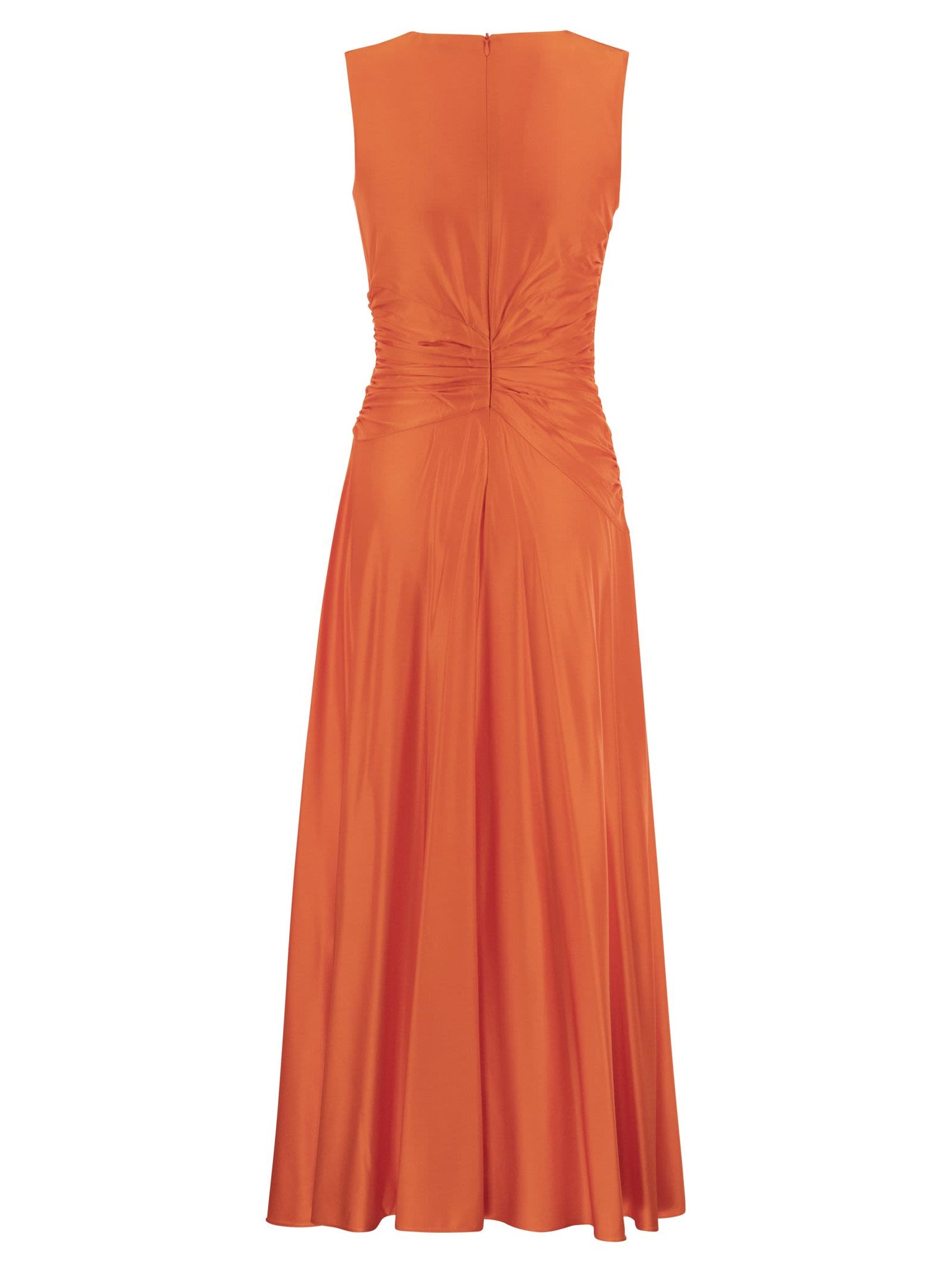 Abito in Jersey Satin Max Mara / Arancione - Ideal Moda