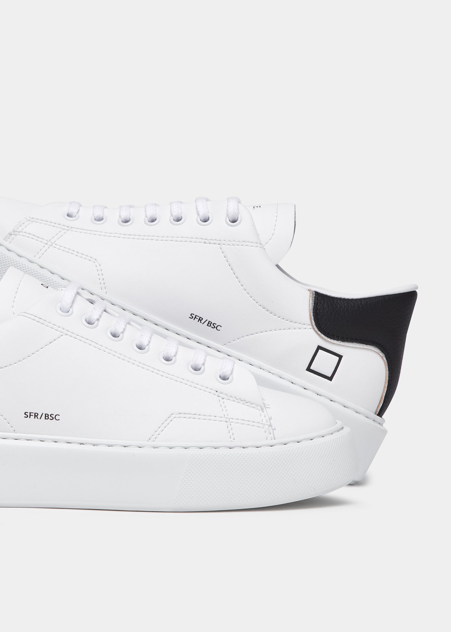 Sneaker in Pelle Sfera Basic / Bianco - Ideal Moda