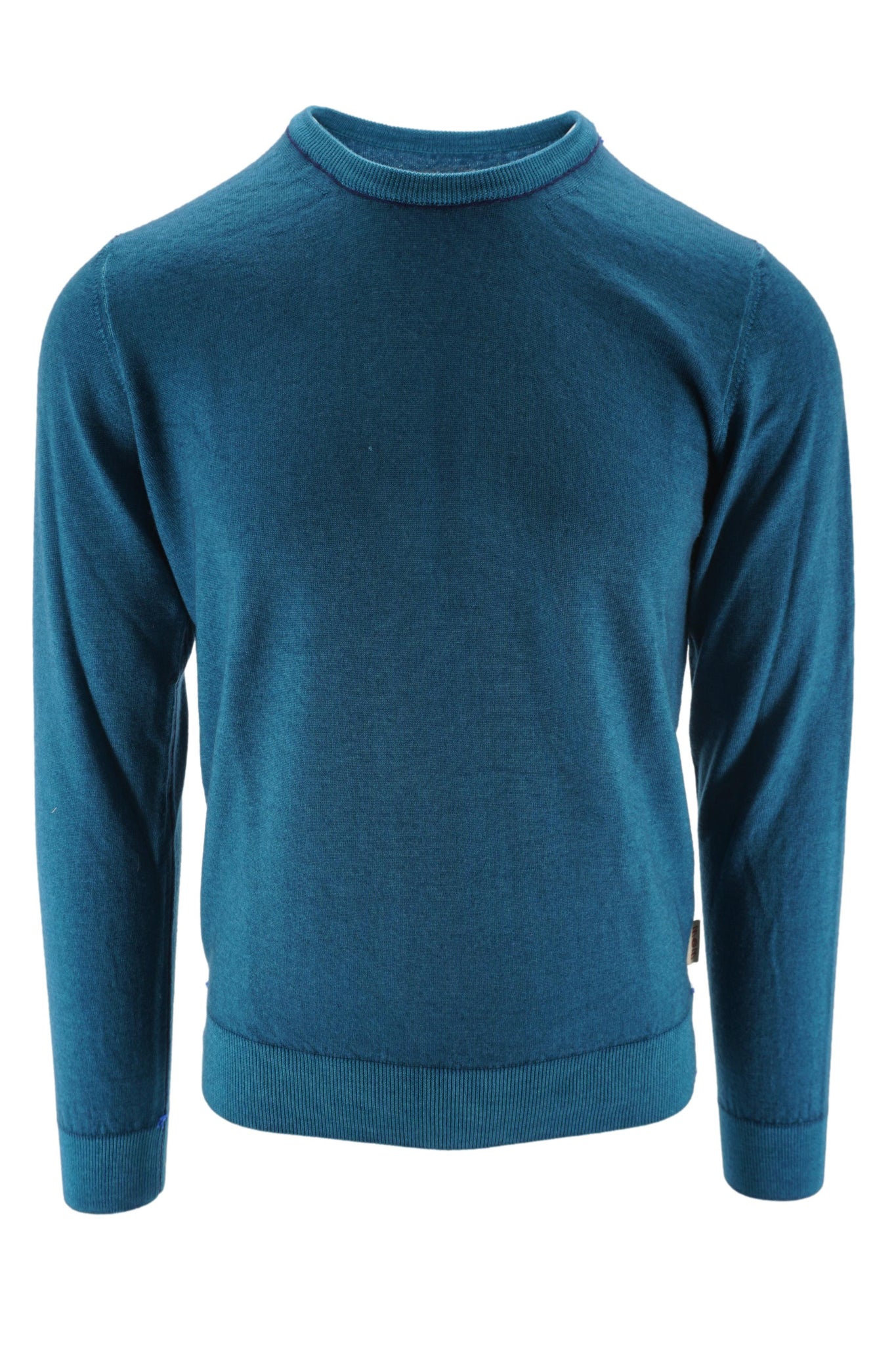 Maglia in 100% Lana / Petrolio - Ideal Moda