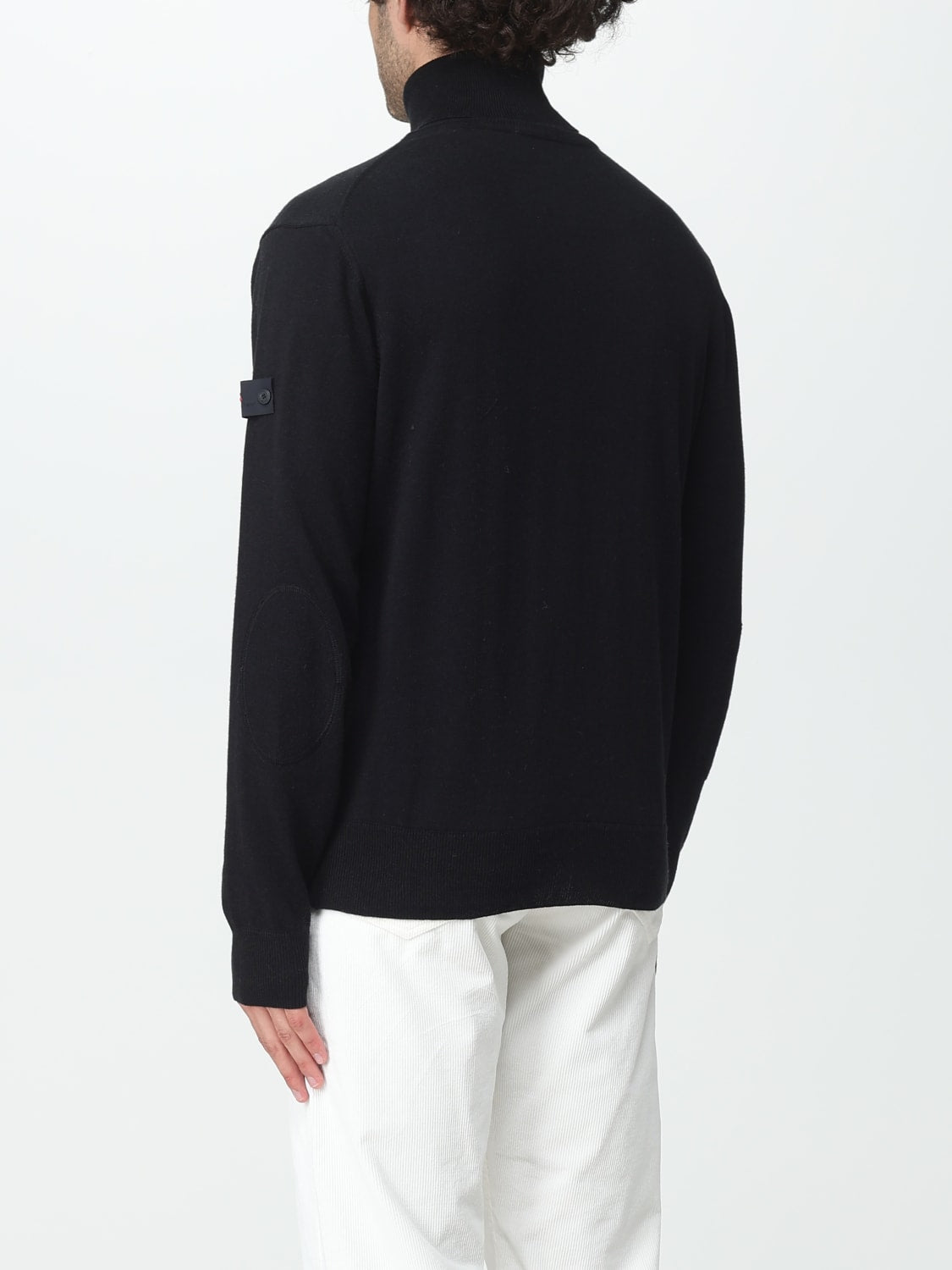 Maglia Dolcevita con Logo / Nero