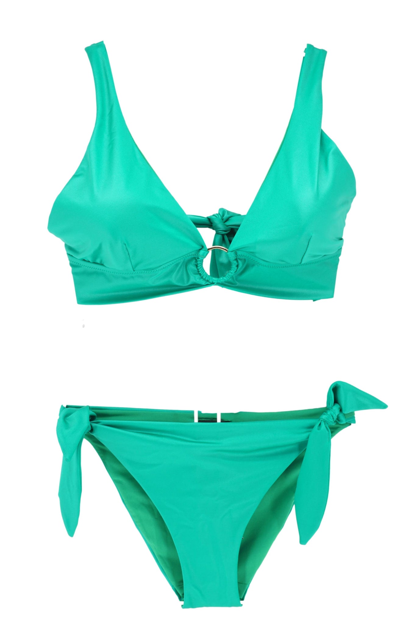 Bikini a Triangolo / Verde - Ideal Moda