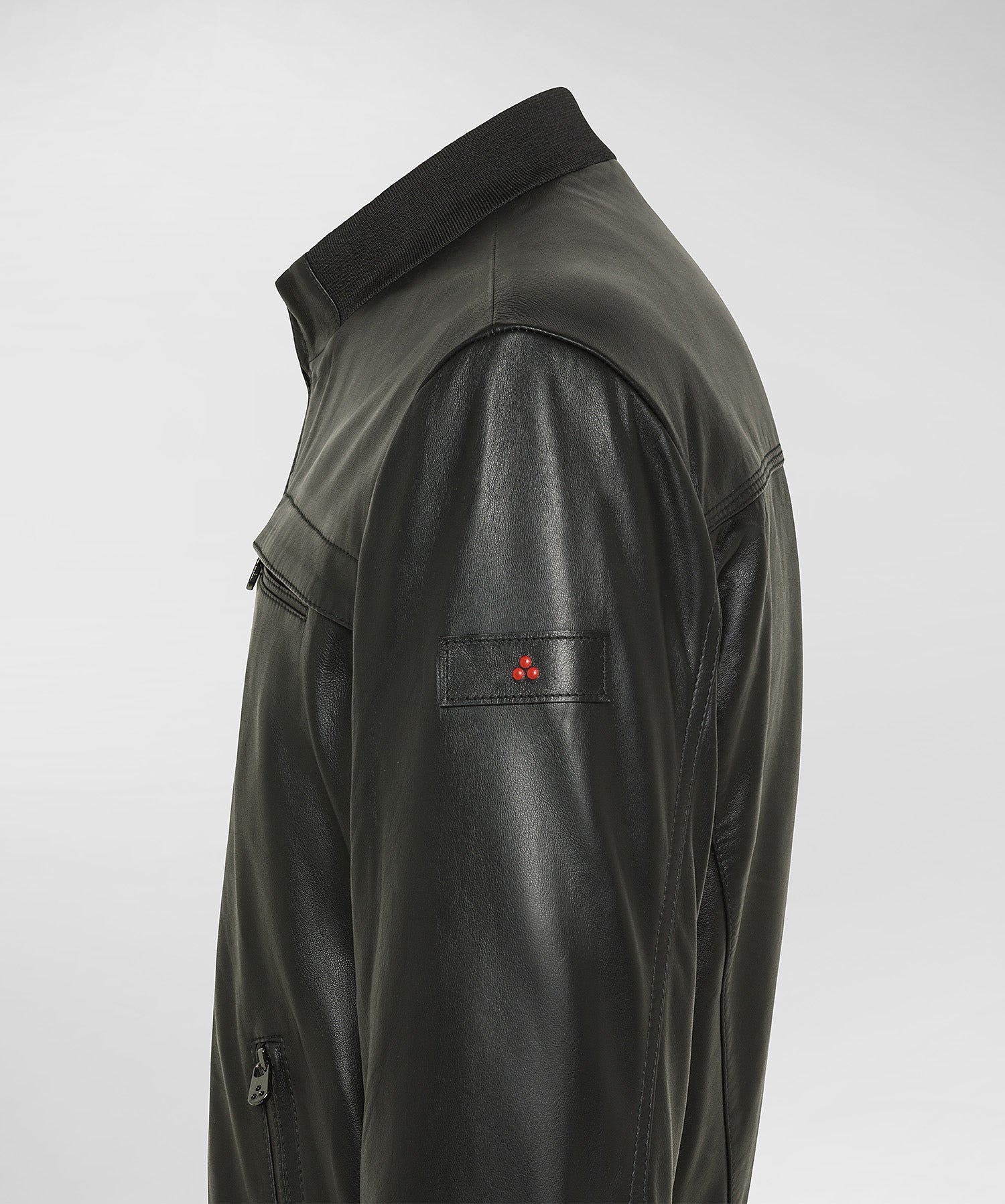 Giacca Biker in Nappa Sands / Nero