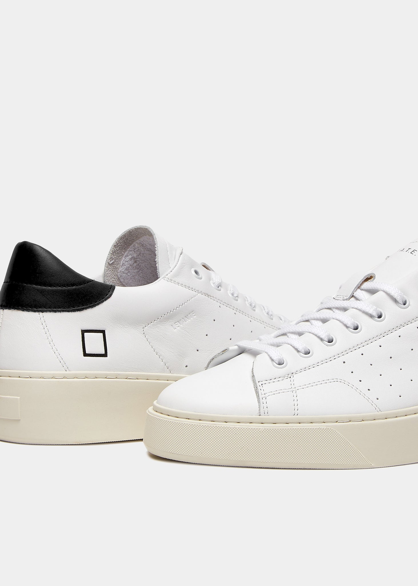 Sneaker in Pelle Levante Calf / Bianco - Ideal Moda