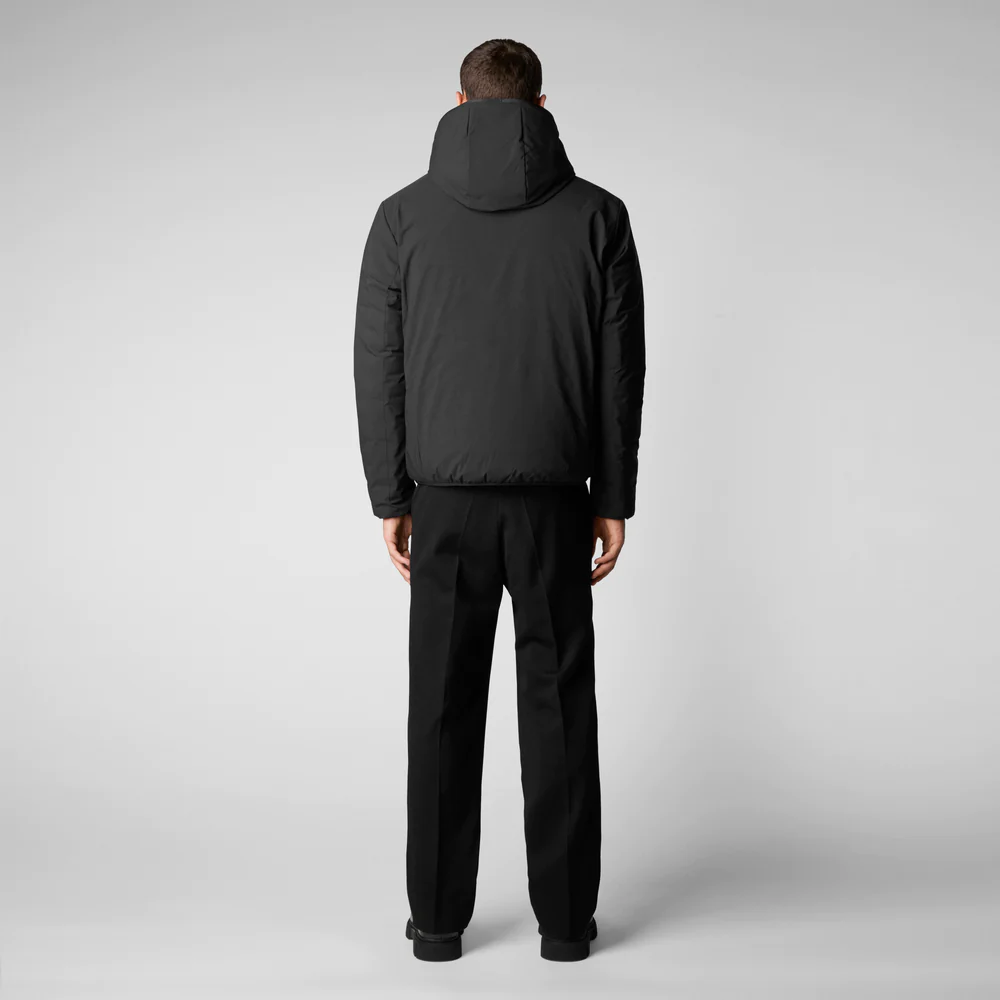 Giubbino Reversibile Ezra / Nero - Ideal Moda