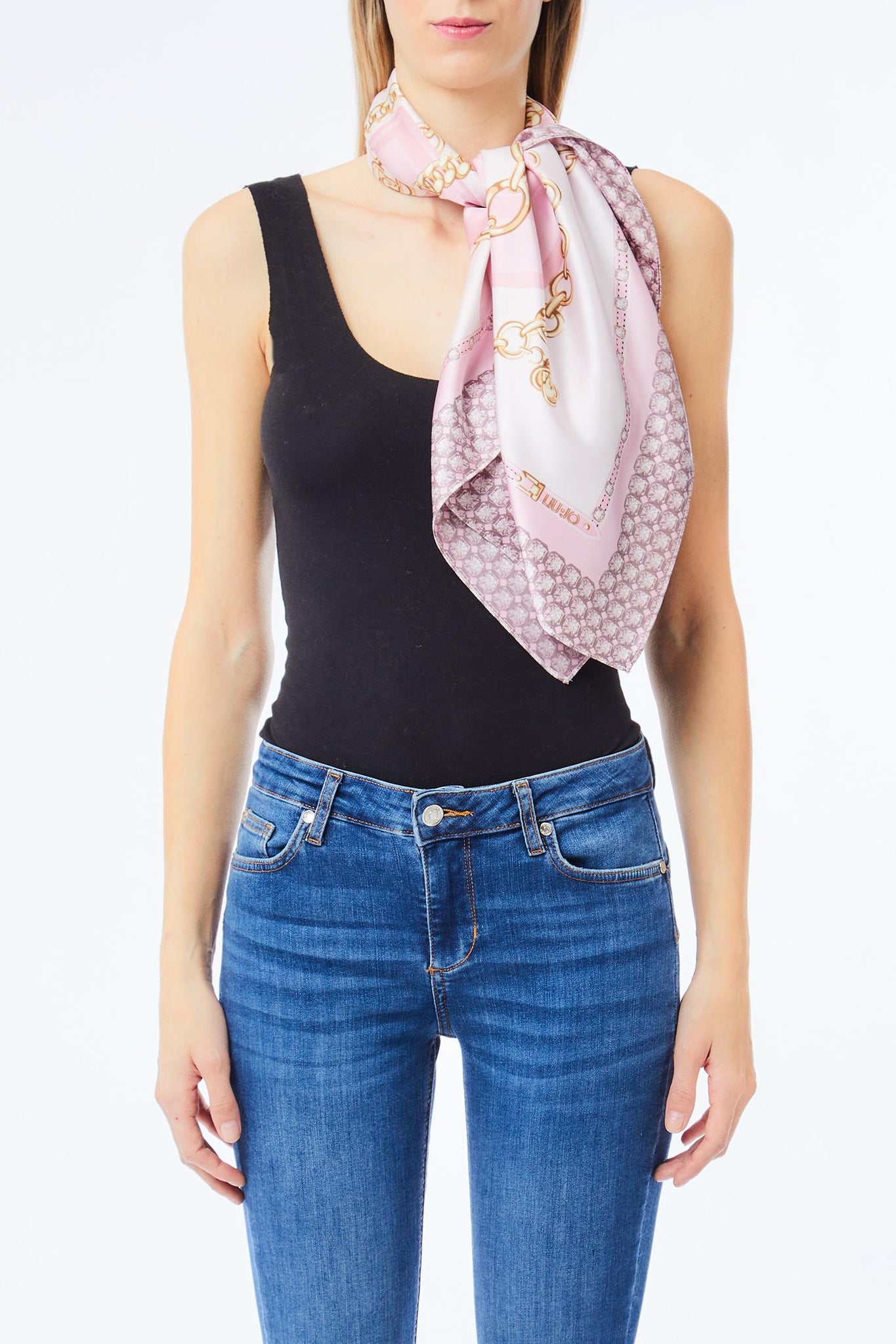 Foulard Stampato / Rosa