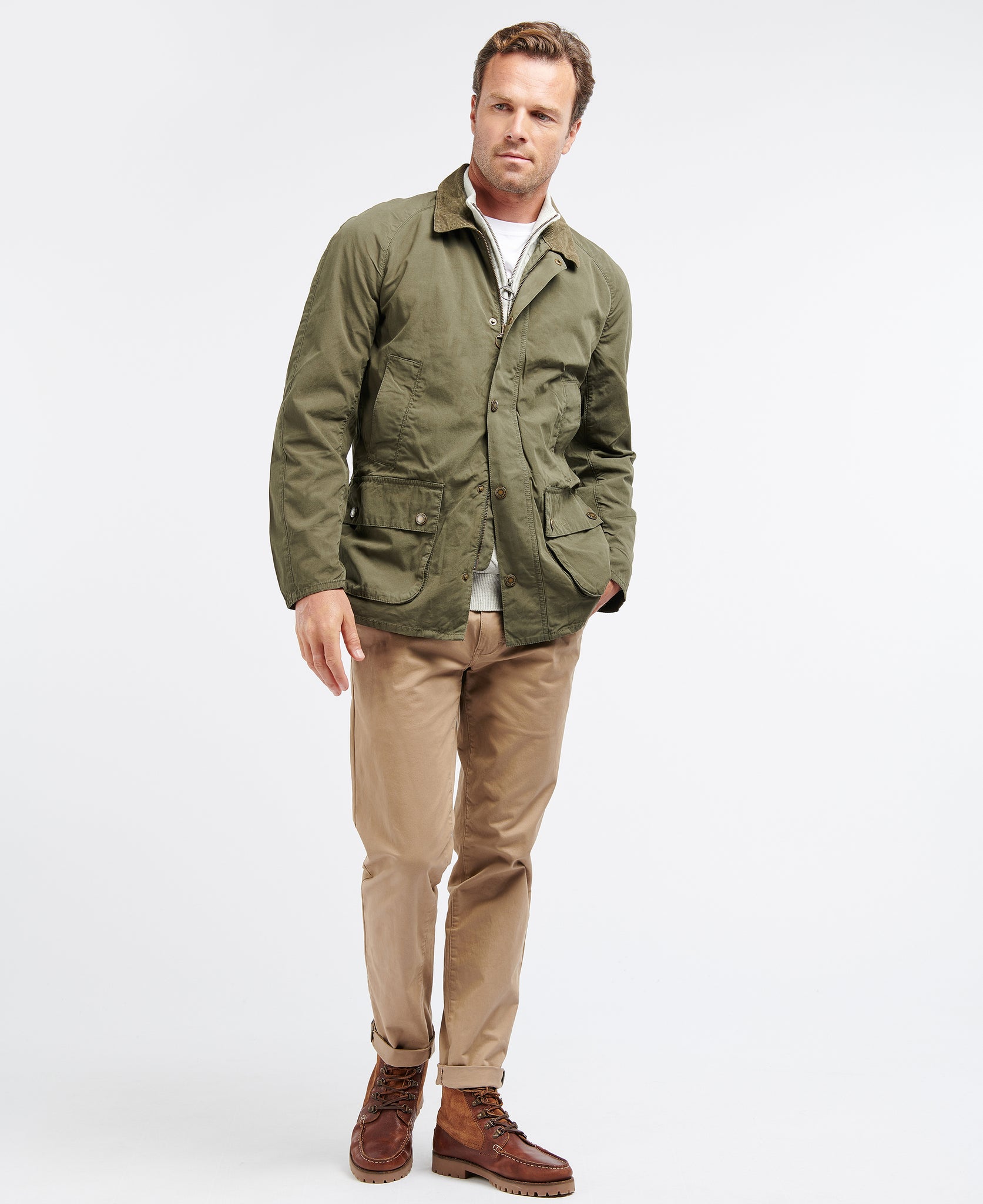 Giacca Ashby Casual / Verde - Ideal Moda