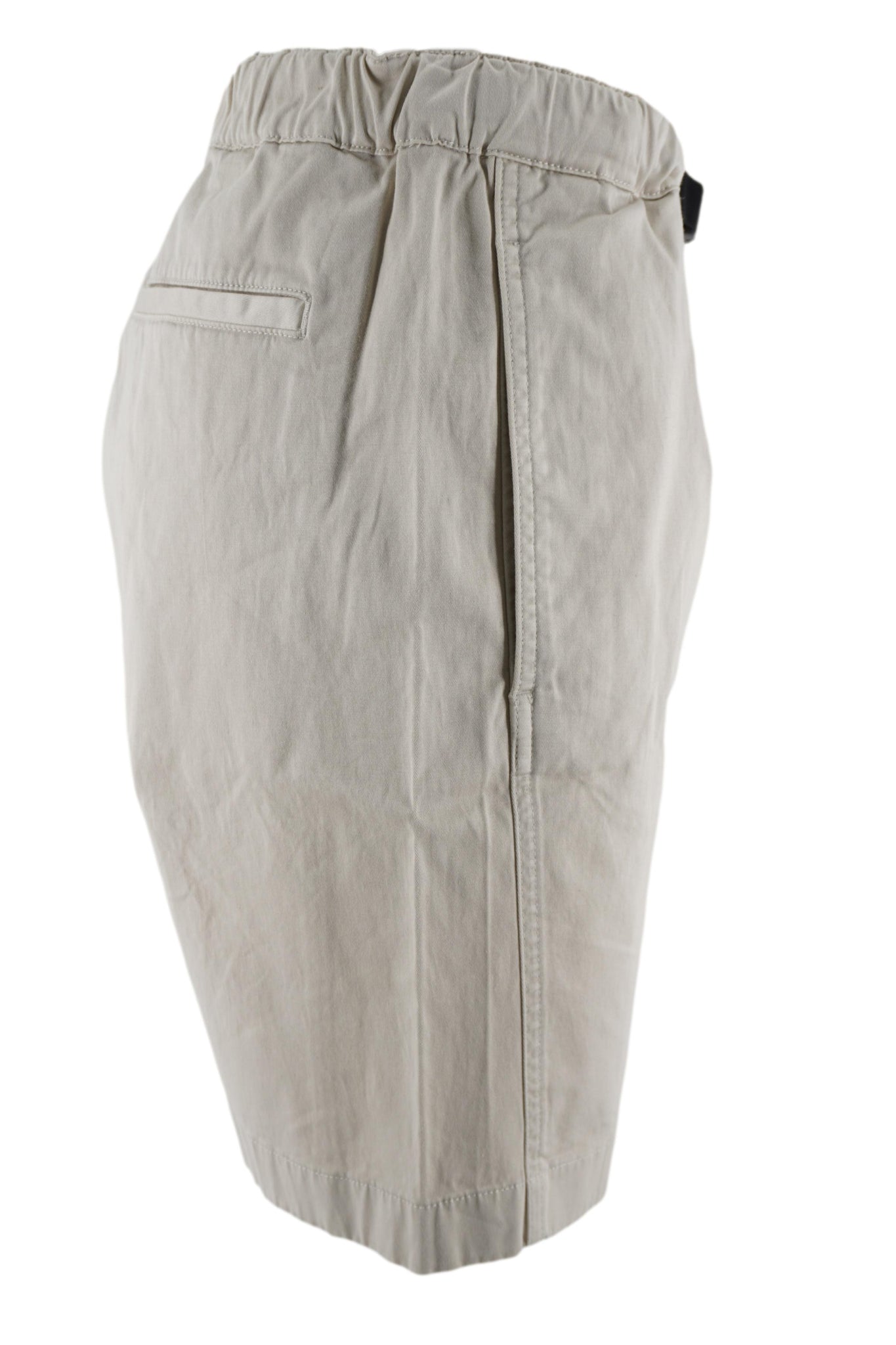 Pantaloncino Corto in Cotone Modello Chino / Grigio - Ideal Moda