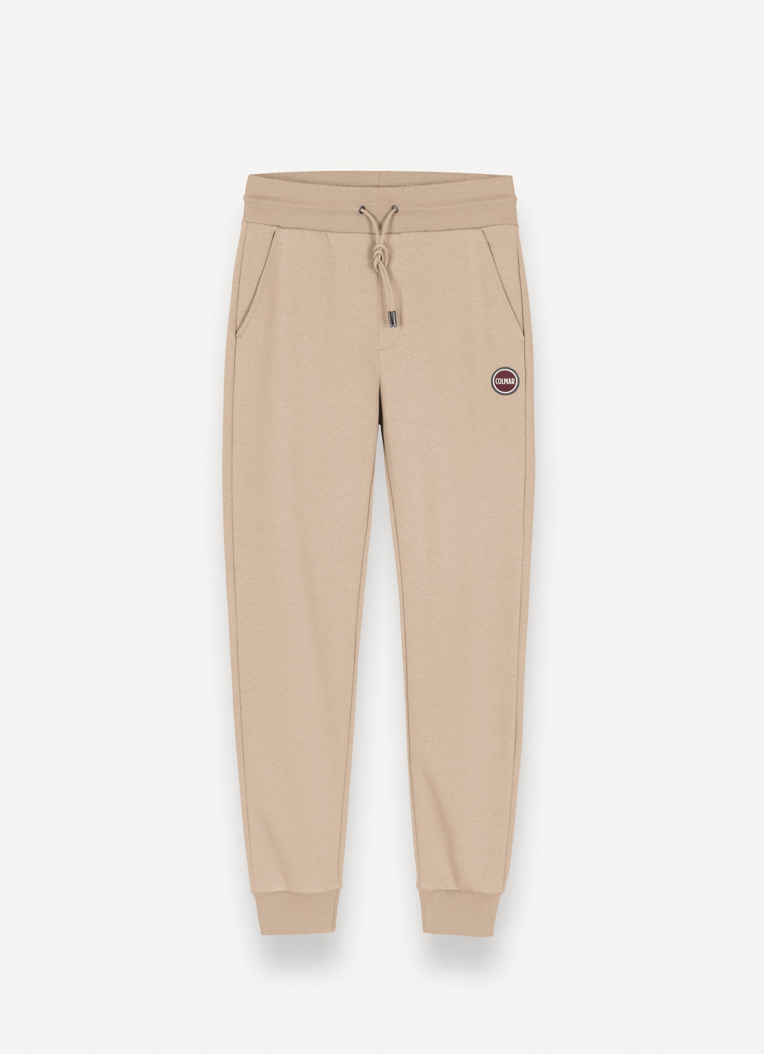 Pantalone in Felpa con Logo / Beige - Ideal Moda