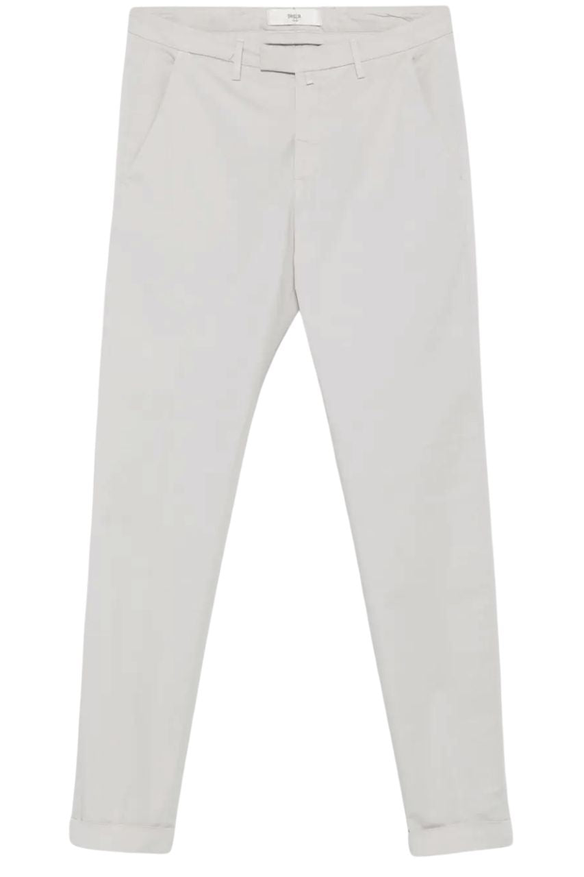 Pantalone Chino Slim Fit / Grigio - Ideal Moda