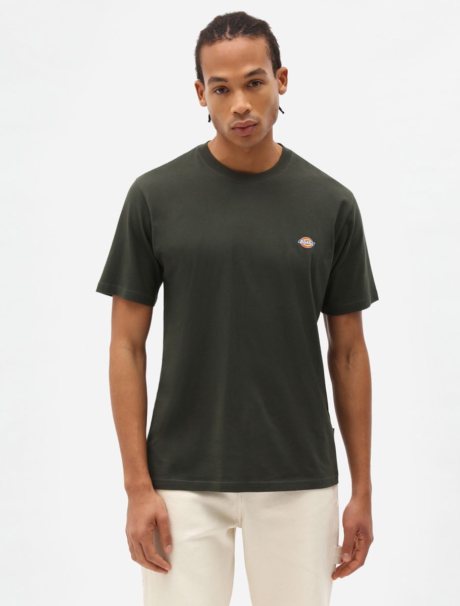 T-Shirt in Jersey con Logo / Verde - Ideal Moda