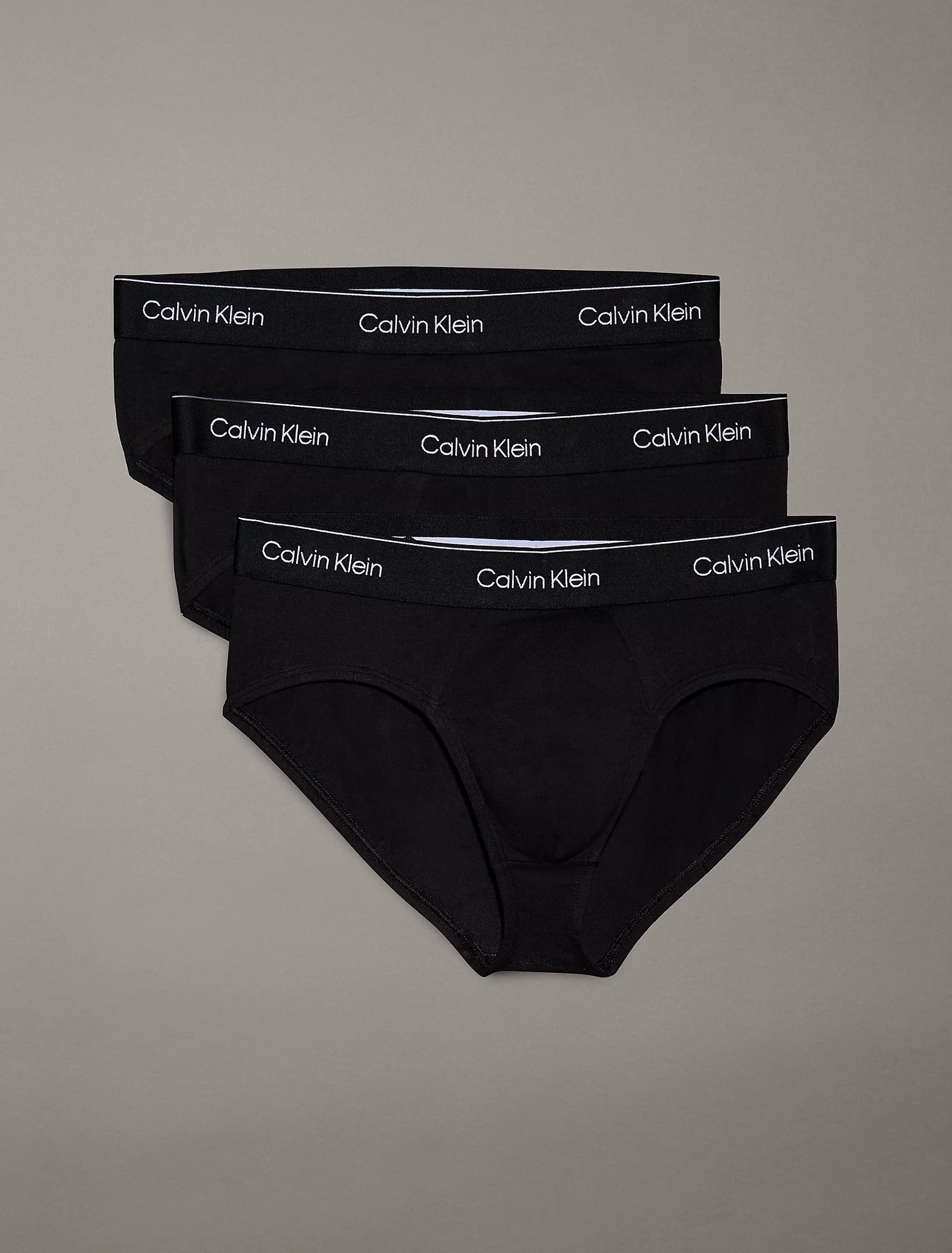 Slip in Confezione da 3 / Nero - Ideal Moda