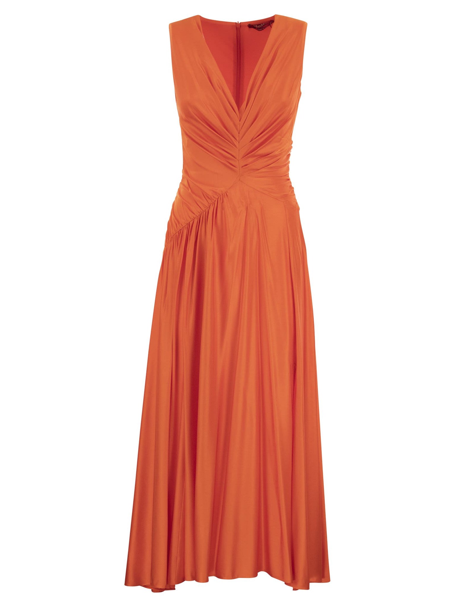 Abito in Jersey Satin Max Mara / Arancione - Ideal Moda