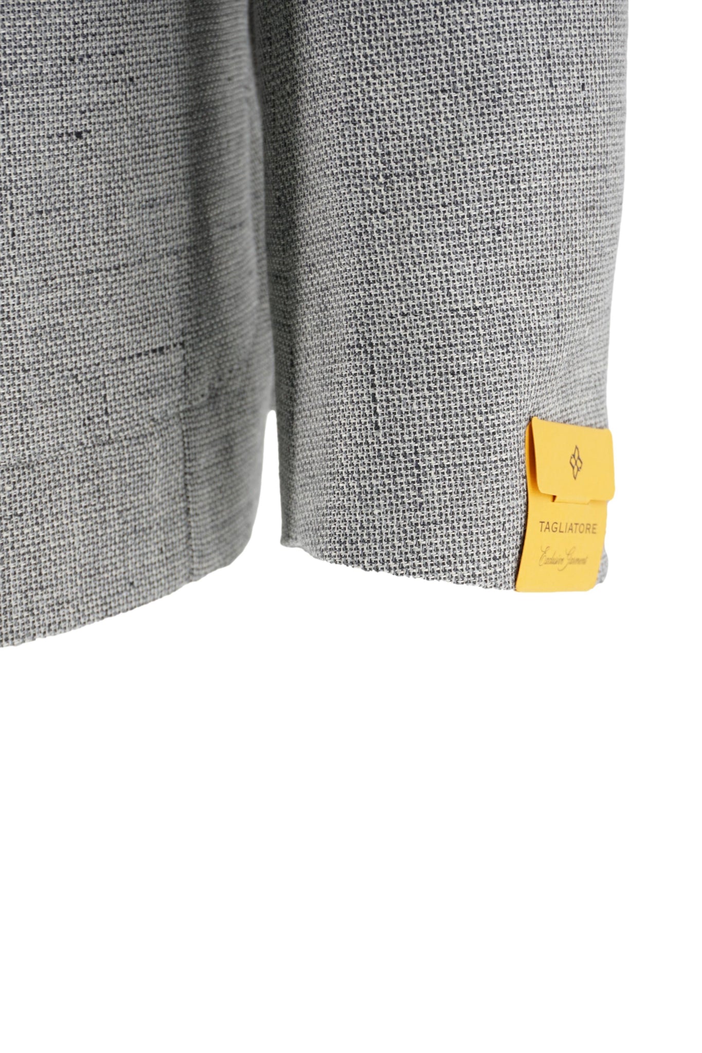 Giacca in Lino e Cotone / Grigio - Ideal Moda