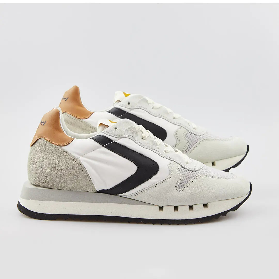 Sneaker Magic Run in Nylon e Suede / Bianco - Ideal Moda