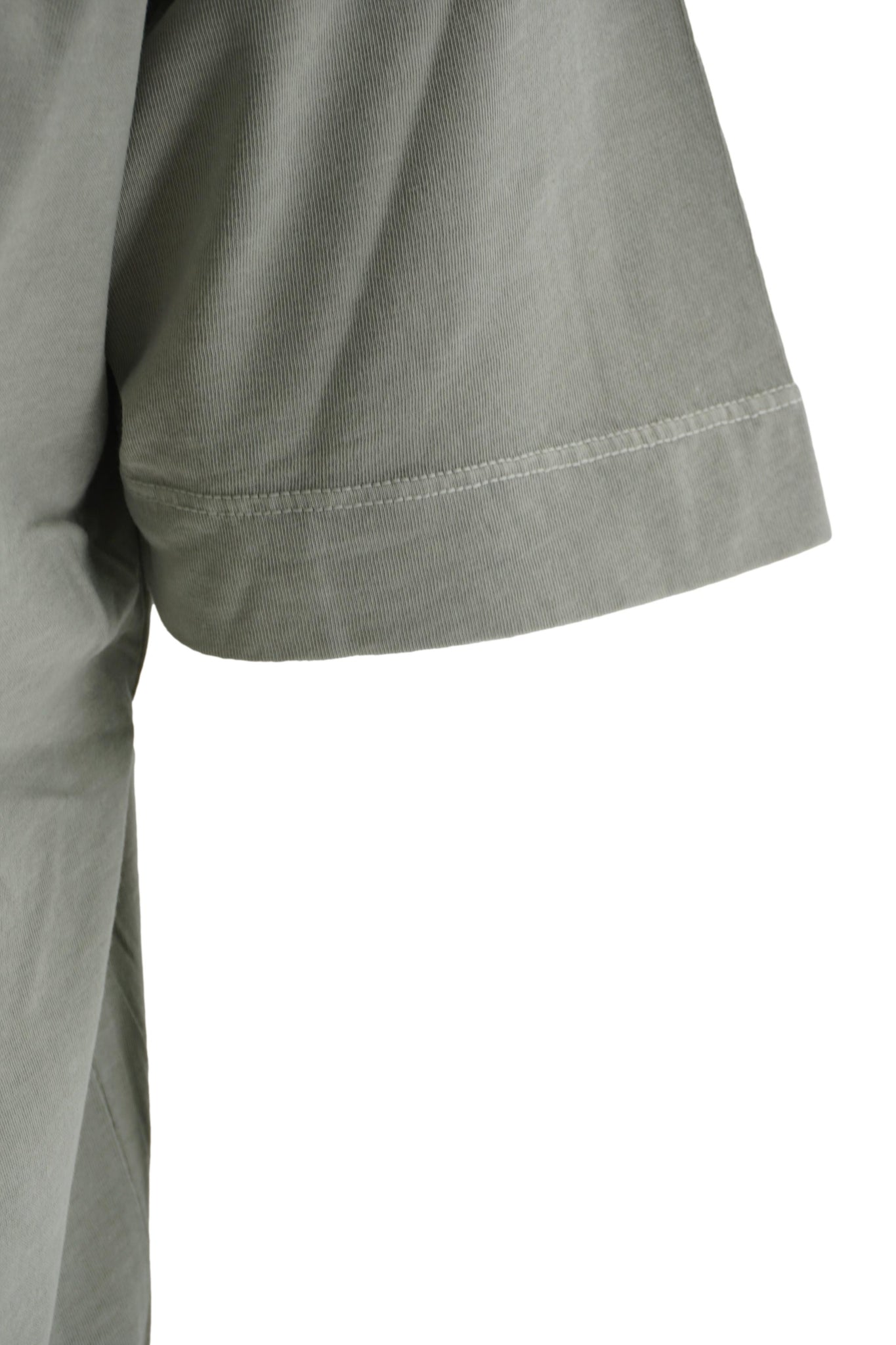 T-Shirt in Cotone Organico / Verde - Ideal Moda