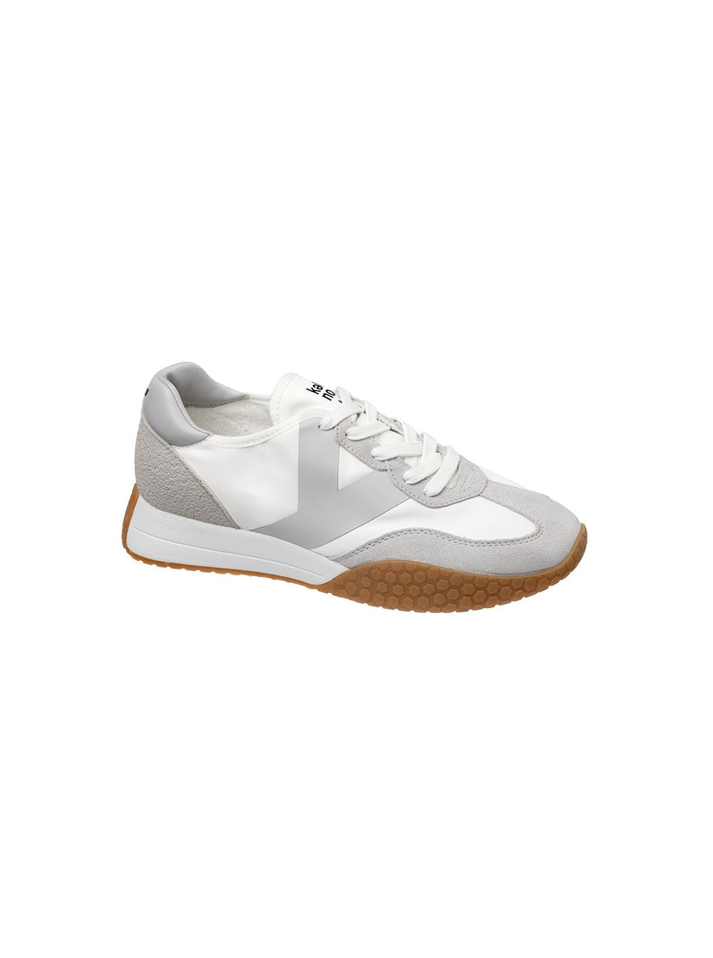 Sneaker in Nylon con Logo / Bianco - Ideal Moda