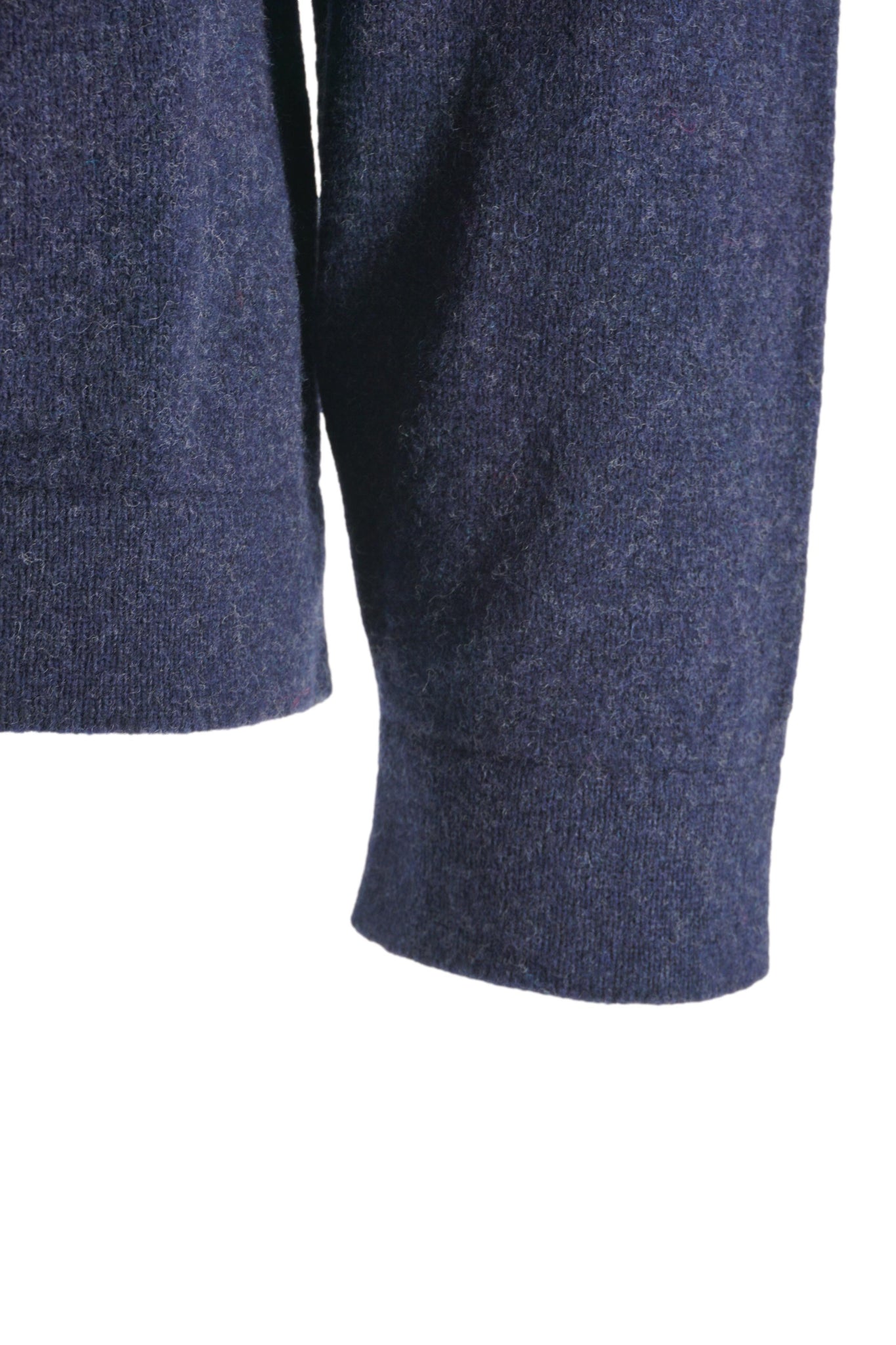Maglia Taglio Felpa con Cappuccio / Blu - Ideal Moda