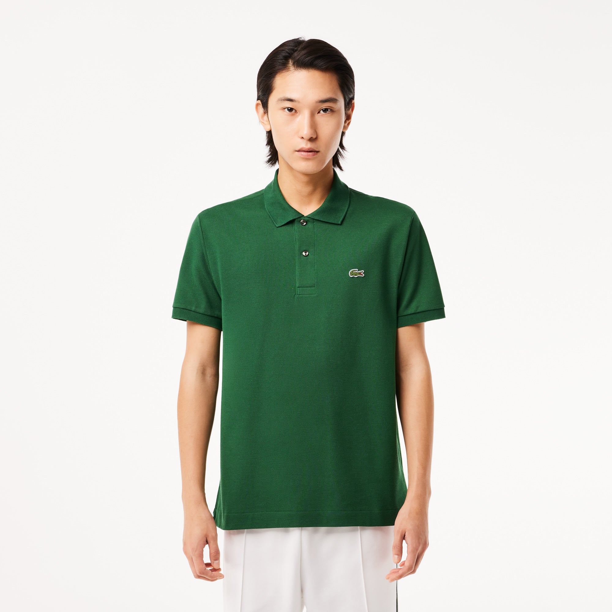 Polo 12.12 con Logo Lacoste / Verde - Ideal Moda