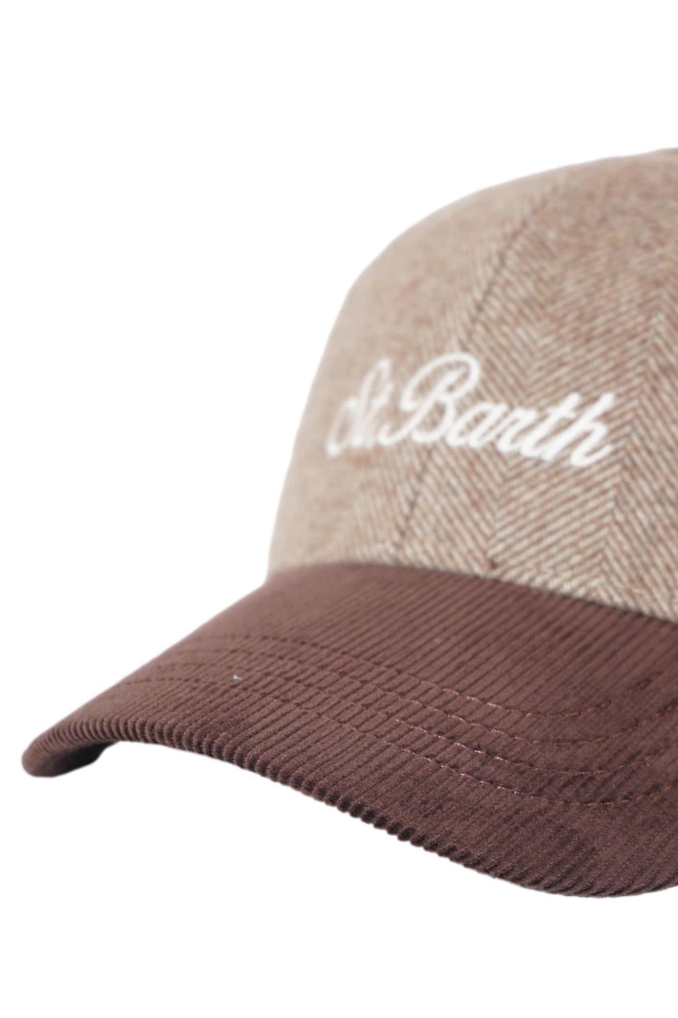 Cappello con Visiera in Lana / Beige - Ideal Moda