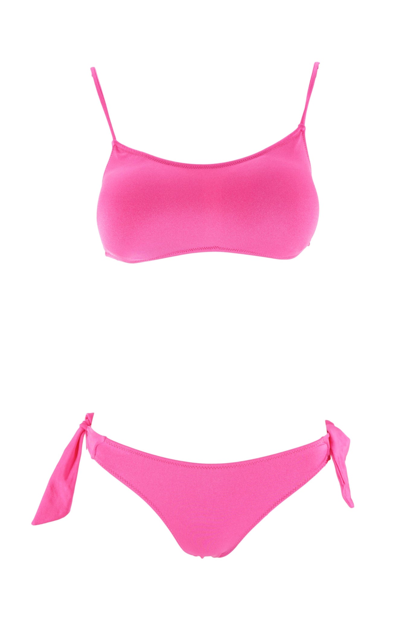 Bikini con Fascia / Fucsia - Ideal Moda