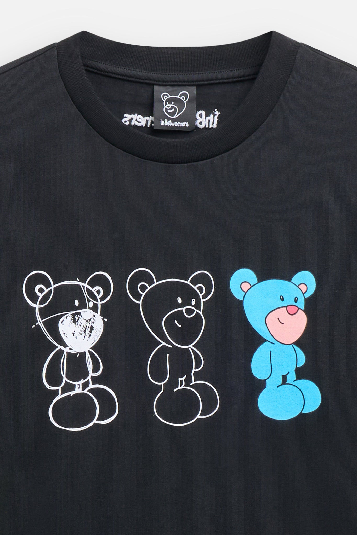 T-Shirt con Logo Sketchbook / Nero - Ideal Moda