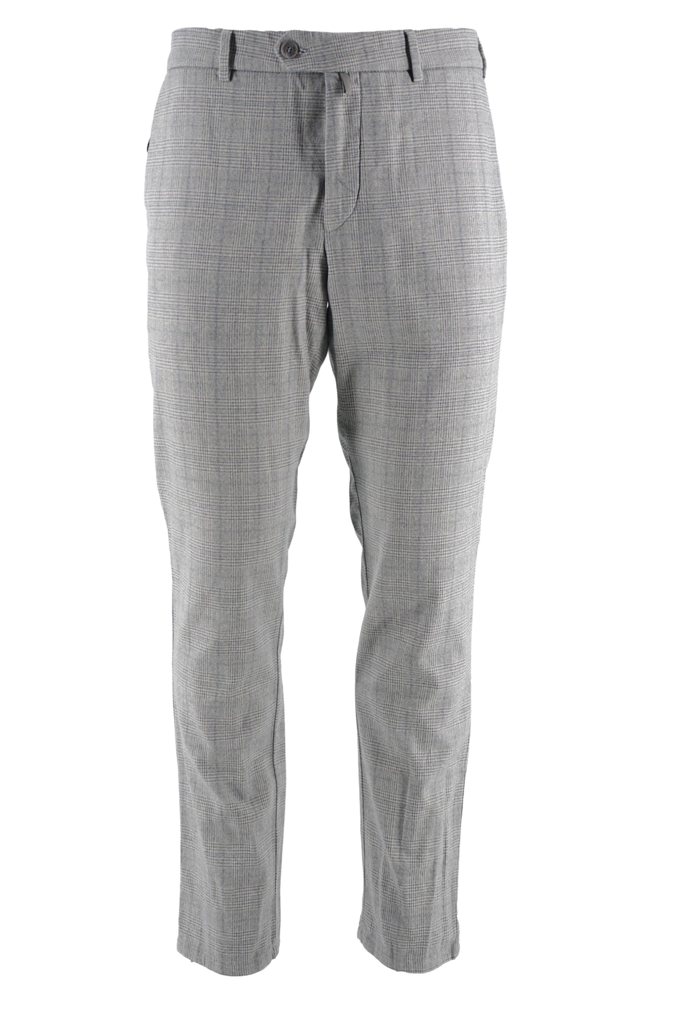 Pantalone con Fantasia Modello Bonn / Grigio - Ideal Moda