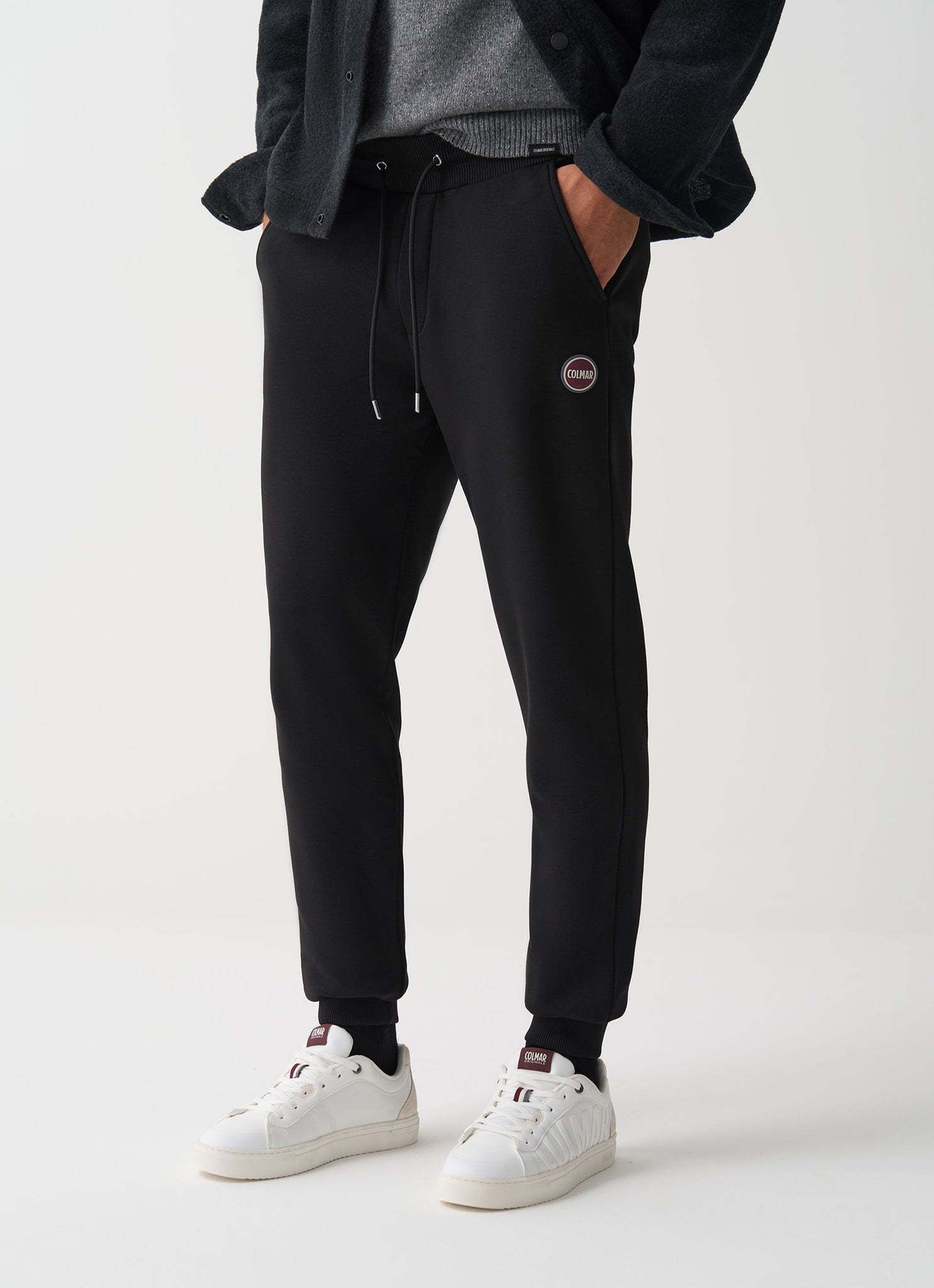 Pantalone in Felpa con Logo / Nero